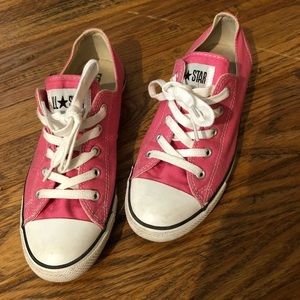 Pink converse